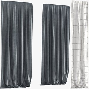 Curtain    Polygons 2800 3D model