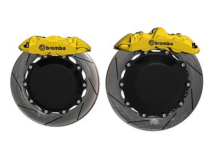 Brembo complete  6pot and 4pot, High and medium mesh