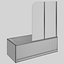 Set of baths Cersanit set 25 (Crea, Nike, Zen)