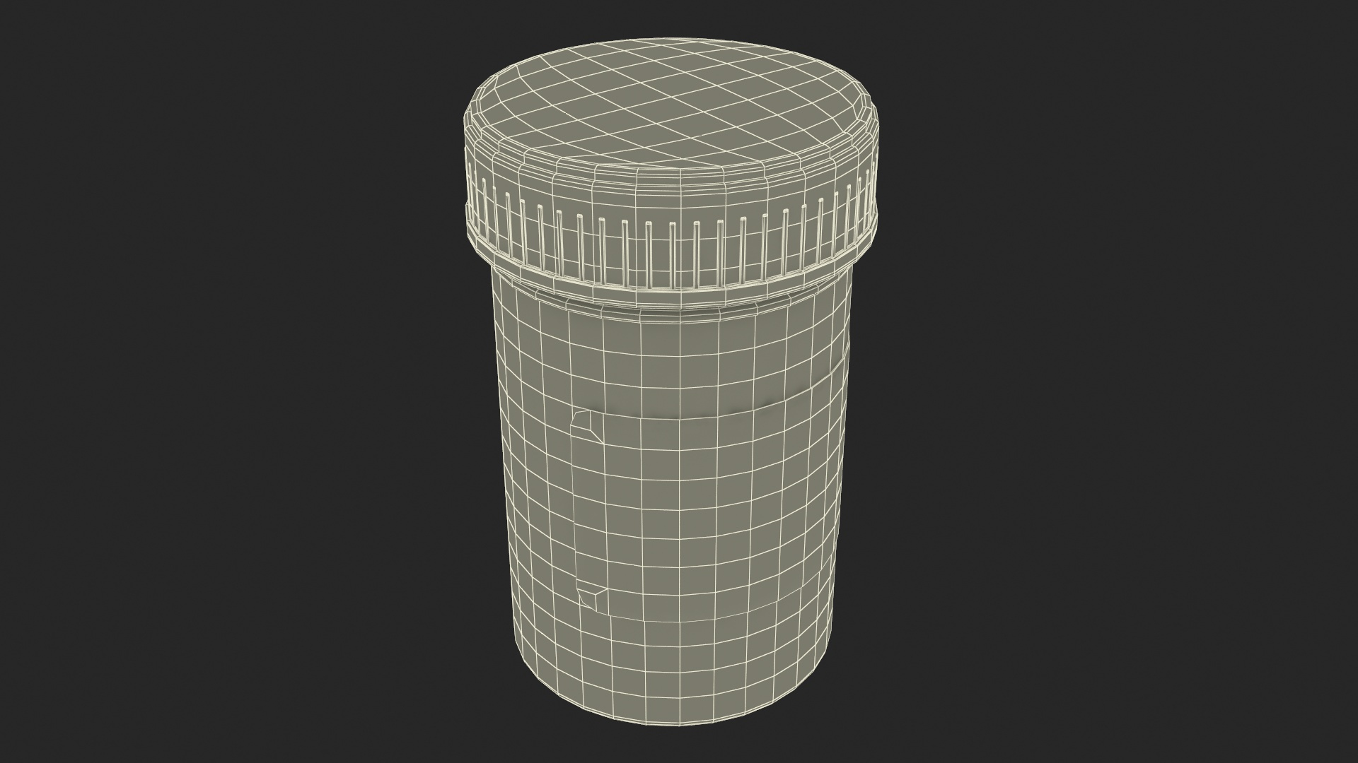 Filled Urine Test Container With Red Lid 3D Model - TurboSquid 2410887