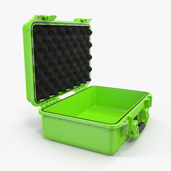 3D model open waterproof case
