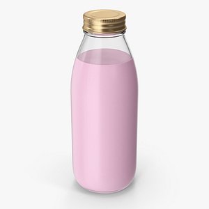 Milk Bottle 2 3D model