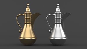 Arabic Teapot 3D model
