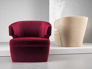 lana club chair 3D model