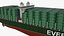 Container Ship Evergreen Ever Liberty