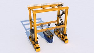 Straddle Carrier Machine