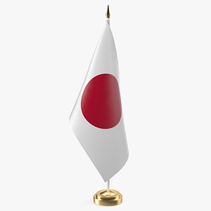 3D table flag japan