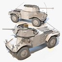 Panzerspahwagen P204(f) mit 5 cm KwK 38