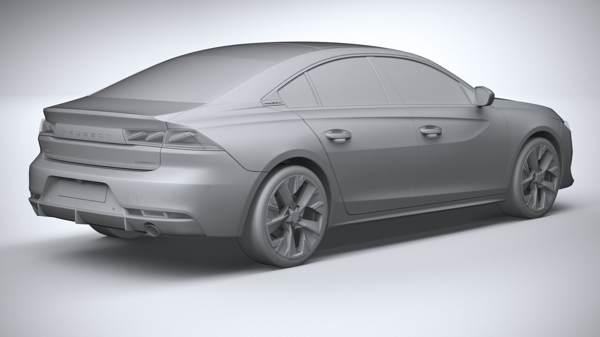 Peugeot 508 2023 3D Model - TurboSquid 2056023