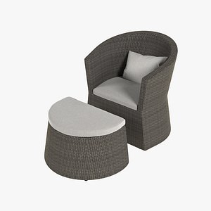 3ds max lounge chair