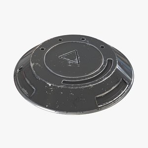 industrial end cap 5 3d 3ds