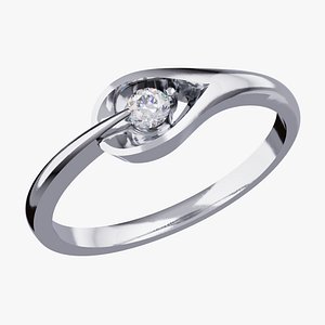 Elegance Ring 9 3D model