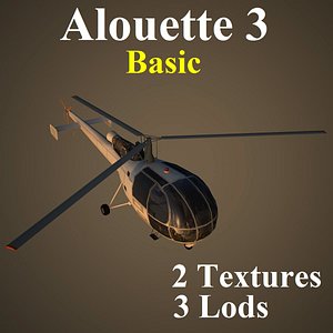 alouette basic helicopter ma