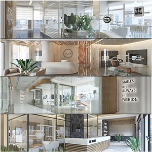Dental Clinic Interior Bundle