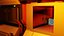 Entorno de ciencia ficción listo para el juego Low-poly
