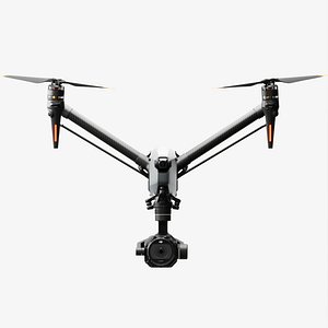3D DJI Inspire 3 model