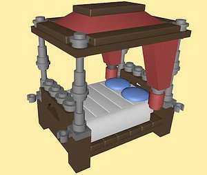3ds lego poster bed