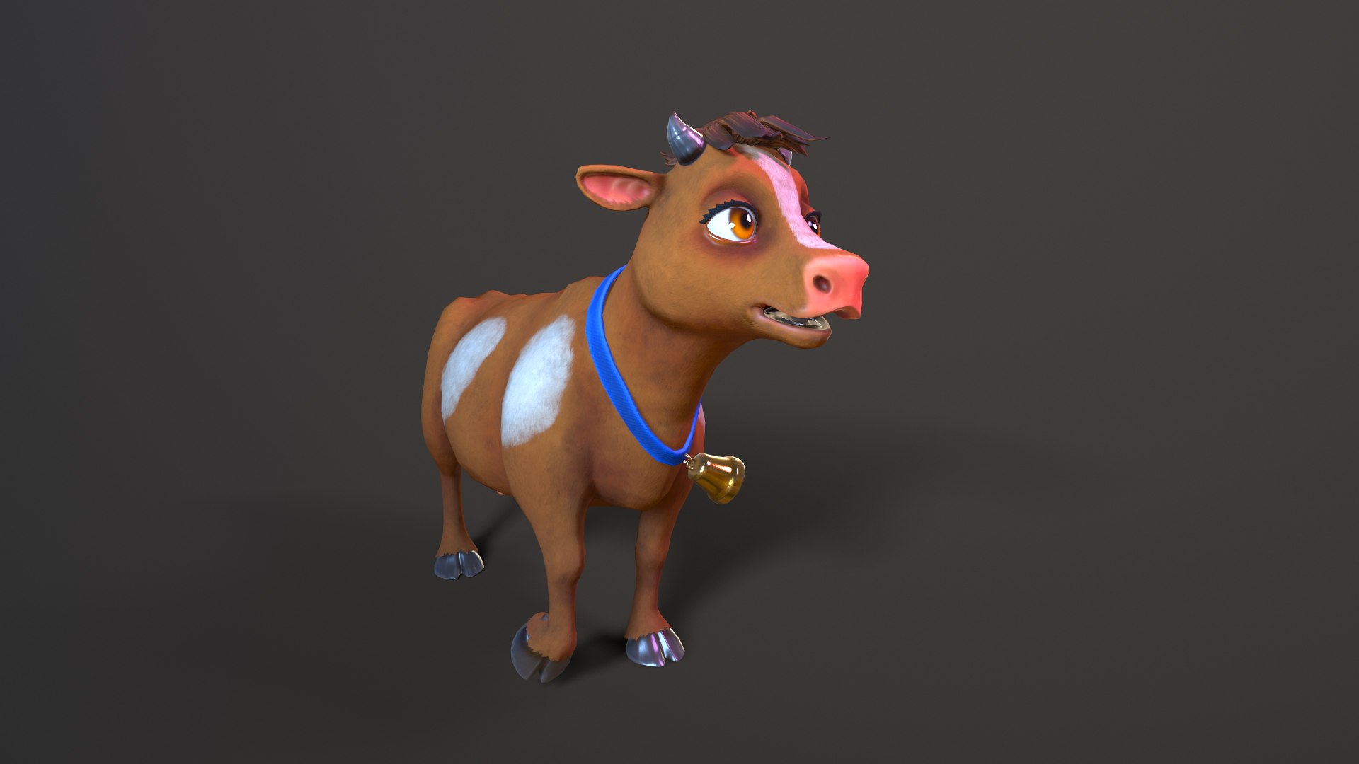 Stilized Cow 3D - TurboSquid 1978437