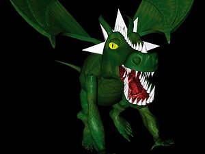 nogard dragon lizard c4d