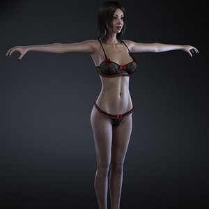 female body 3d model