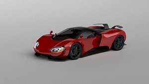3D model car concept 2017