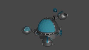 Space Station 3D model