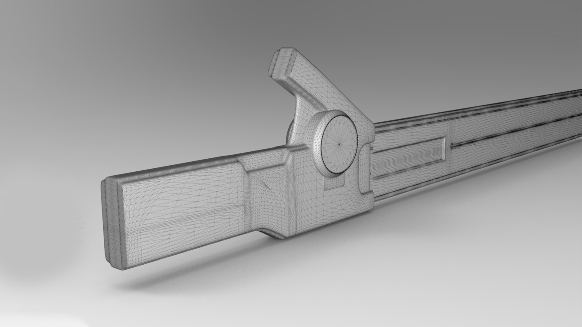 Waveform Spectrum Knife Lv1 3D model 3D printable