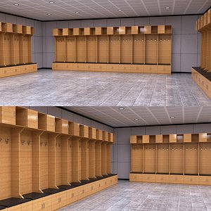 locker room 3D