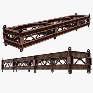 Industrial Lifting Metal Structure 3D model