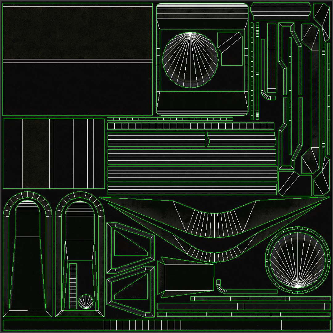 3D Mounting Frame B - TurboSquid 1740796