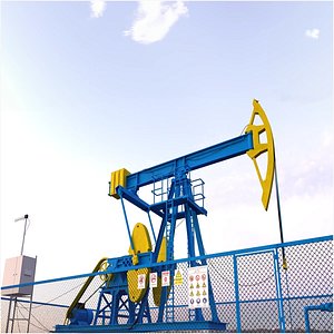 Very Detailed Oil Pump Jack