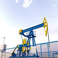 Very Detailed Oil Pump Jack