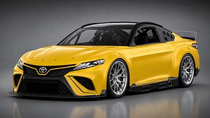 3D Toyota Camry NASCAR Race Car 3D Model model