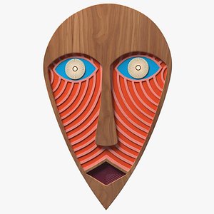 Decorative African Design Mask