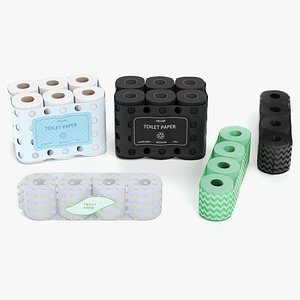toilet papers packs model