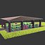3d max covered patio