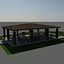 3d max covered patio