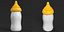 3D feeding bottle model