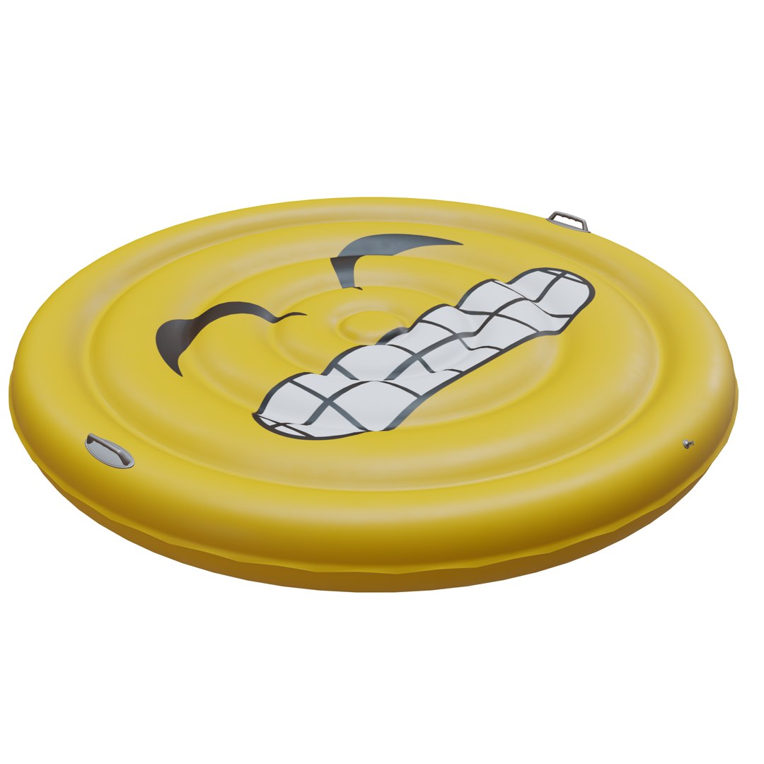 3D cool inflatable smile seabed model - TurboSquid 1631072