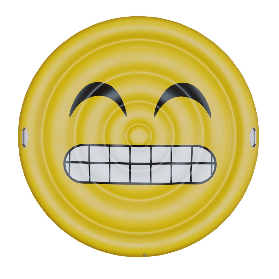 3D cool inflatable smile seabed model - TurboSquid 1631072