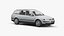 Volkswagen Passat 2001 camioneta lowpoly
