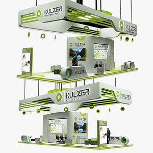Exhibition Booth 3D model