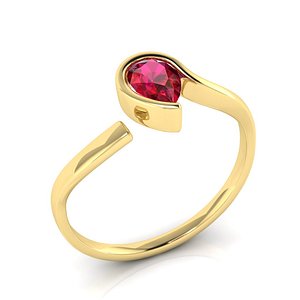 ring pear 3D model