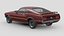 Low Poly Car - Ford Mustang Mach 1 351 1969