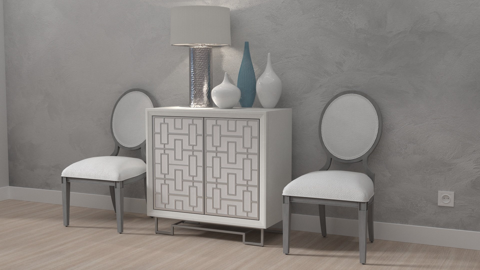 Ethan Allen Gateway To Glam Entryway 3D TurboSquid 2001488