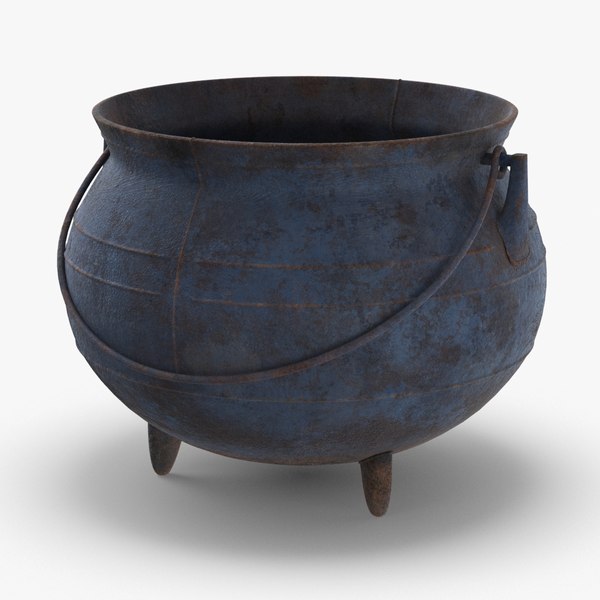 witch-cauldron---empty 3D model