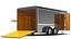Detailed Cargo Trailer model