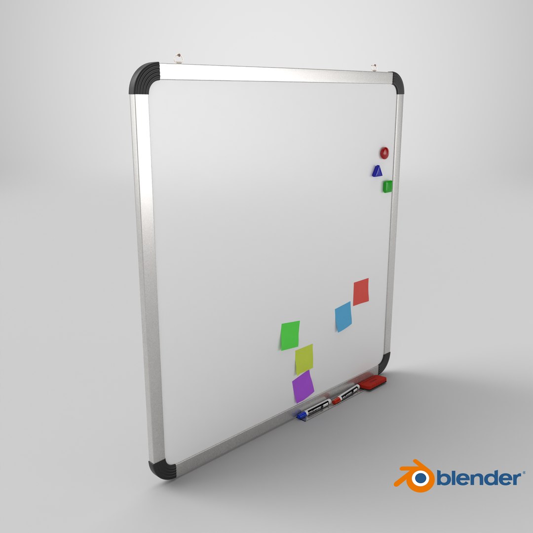 Customizable Wall-Mounted Whiteboard - Square Metal Writing Board 3D https://p.turbosquid.com/ts-thumb/SM/4vfYWA/Mh/stemcell_blender_cycles_render/png/1765480911/1920x1080/fit_q87/0333cab0133f4b74a22a9fa129395a046de8eb7f/stemcell_blender_cycles_render.jpg