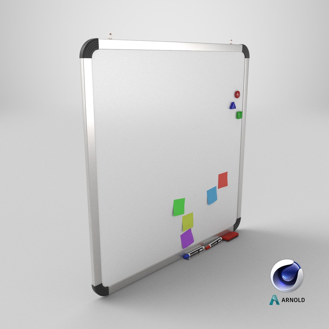 Customizable Wall-Mounted Whiteboard - Square Metal Writing Board 3D https://p.turbosquid.com/ts-thumb/SM/4vfYWA/fH/stemcell_cinema_4d_arnold_render/png/1765480915/1920x1080/fit_q87/fb6e26d947b504b40c87c39078d567439c507217/stemcell_cinema_4d_arnold_render.jpg