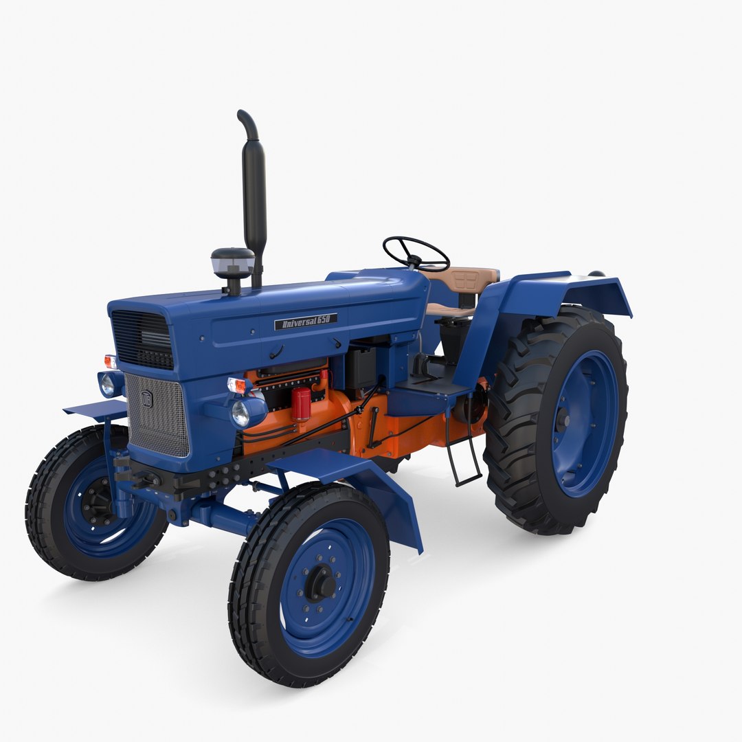U650 Tractor V6 3D Model - TurboSquid 1881594